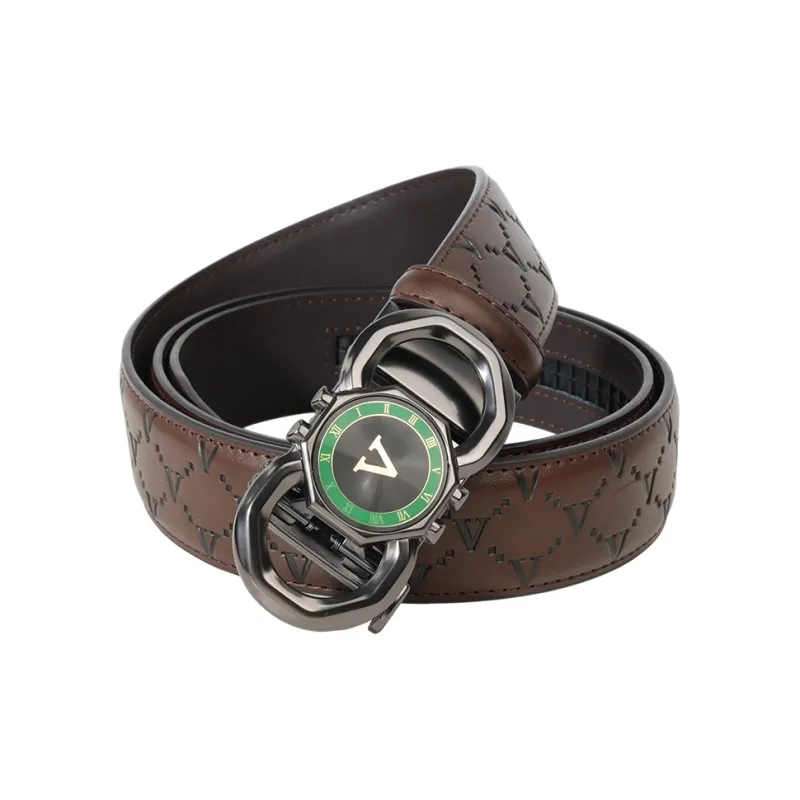 NINE NAIL Cow Leather Genuine Leather Men's Belt Men's Width 3.5cm-24