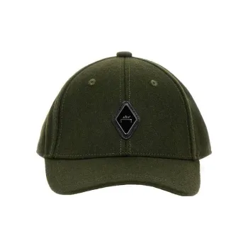 A COLD WALL* Logo appliqué Felted Cap