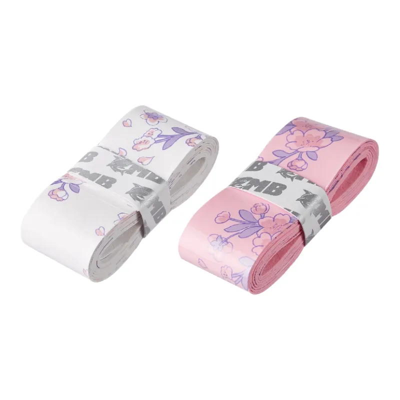 MBFISH Badminton Grip Tape Light Cherry Blossom Pink Pine Moon White PU Racquet Controller Thin-6