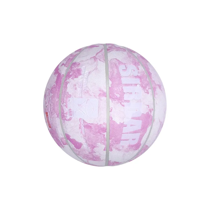 SIRDAR Splash Ink Series PU Basketball Cloud Pink White Size 7 Training Unisex-4
