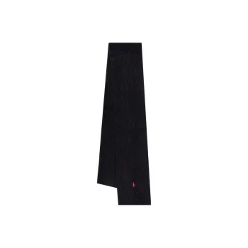 Polo Ralph Lauren Pony Embroidered Knitted Scarf