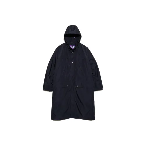 THE NORTH FACE PURPLE LABEL Trench Coats Unisex Marine Blue