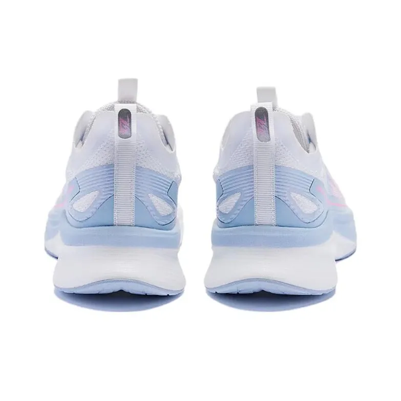 QIAODAN Rapid FW Cushioning Wear Resistant Low Top Running Shoes Women's Blue-2