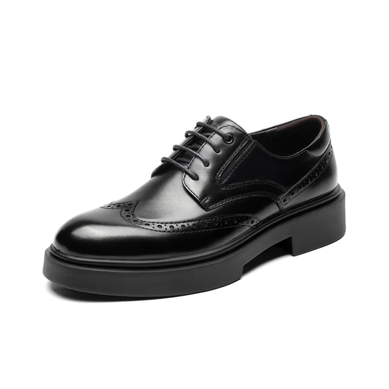 LAORENTOU Dress Shoes Men's Black-1
