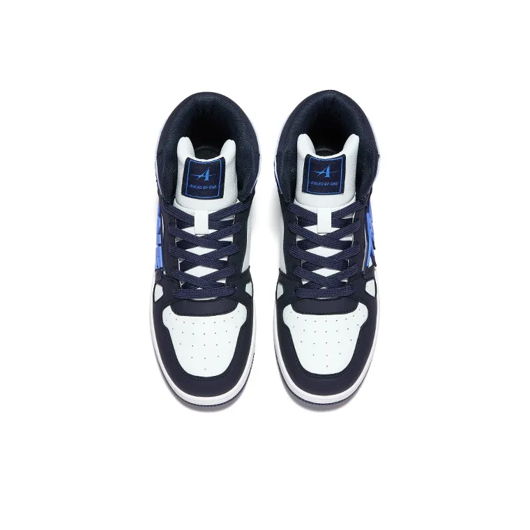 A1 Cushioning, Abrasion Resistant, Height Increasing High Top Skateboard Shoes Unisex-9