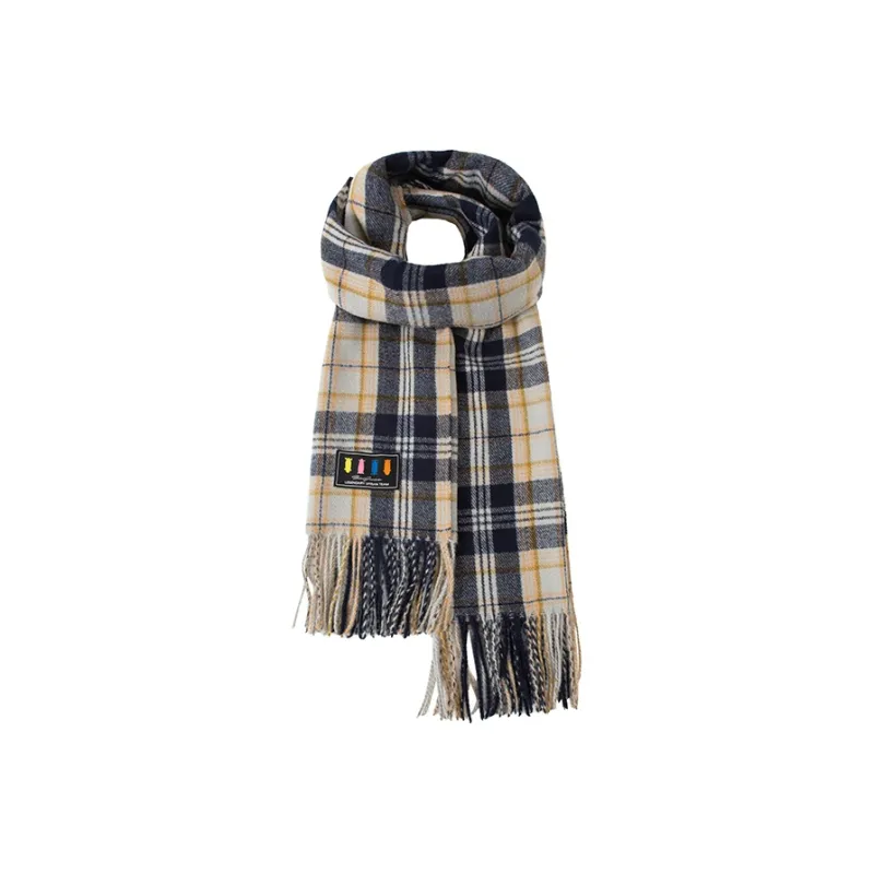 BAIJUAN Knit Scarves Unisex-1