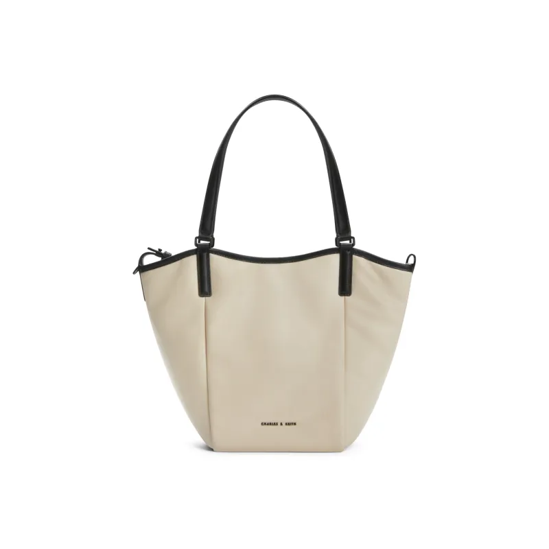 CHARLES&KEITH Cow Leather Tote Bag Shoulder Bag Women's Multicolor-6