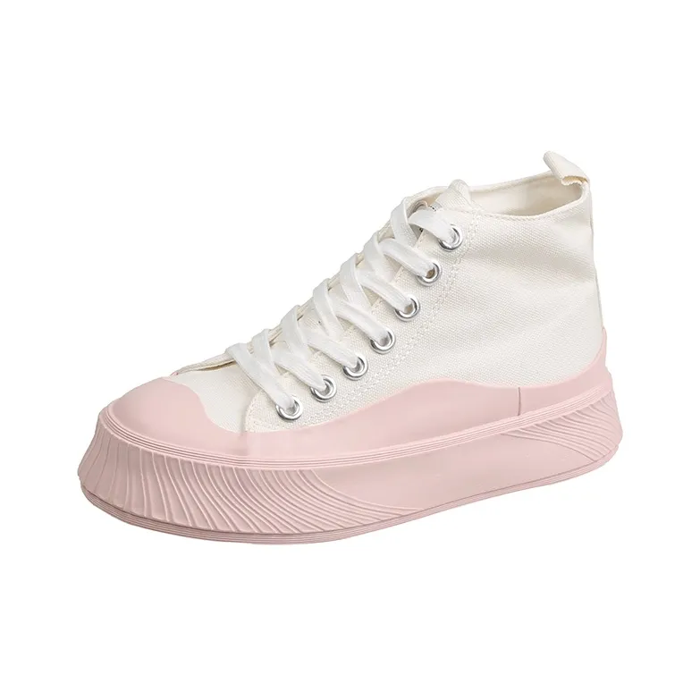FCS Slip Resistant And Breathable High Top Canvas Shoes Women's-2