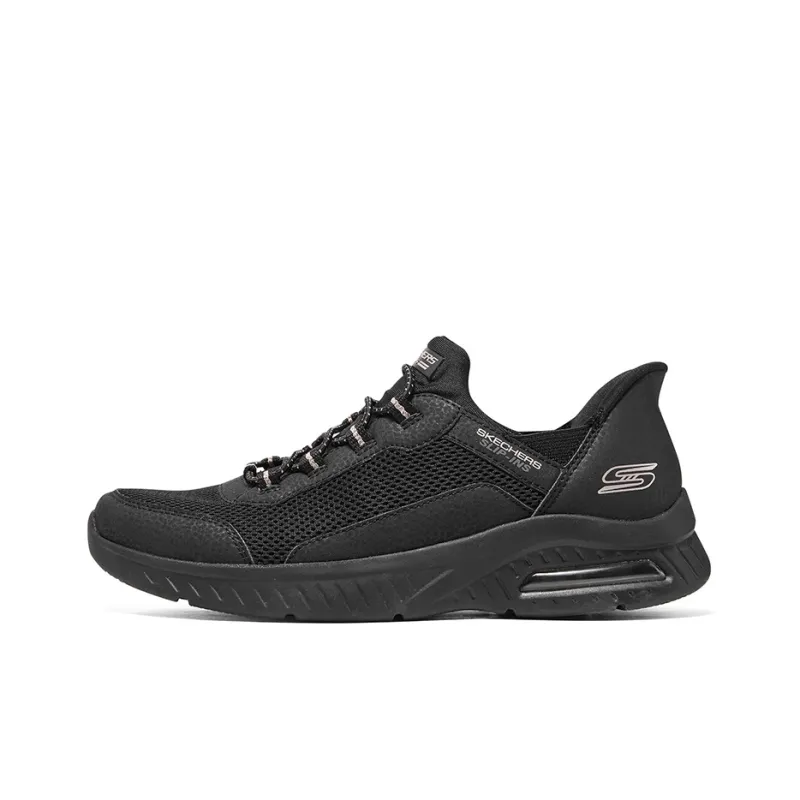 Skechers DREAMY LITES Non slip Lightweight Low Top Casual Shoes Women's Black-0
