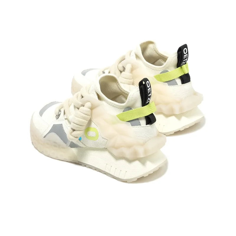 OETZI Low Top Casual Shoes Women's Beige-2