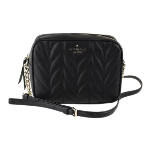 Kate Spade Leather Crossbody Bag, Shoulder Bag Women's Black