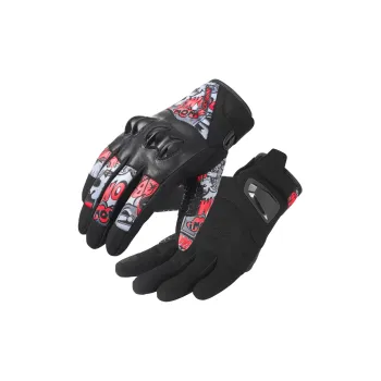 WEST BIKING Riding Equipment Cycling Glove Outdoor Unisex Goatskin Conductive Microfiber Sponge PVC