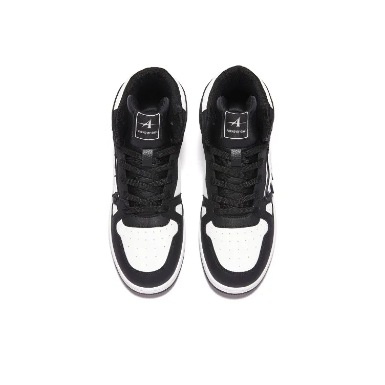 A1 Cushioning, Abrasion Resistant, Height Increasing High Top Skateboard Shoes Unisex-3
