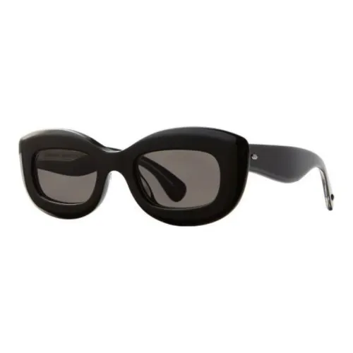GARRETT LEIGHT Dolores Rectangle frame Sunglasses