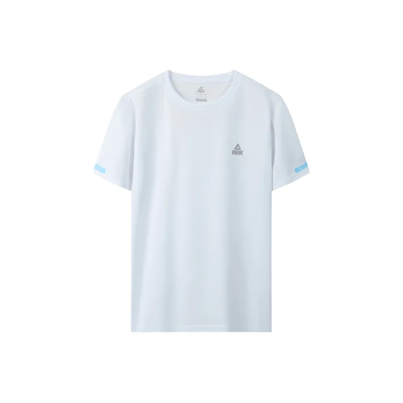 PEAK T Shirts Men White-2