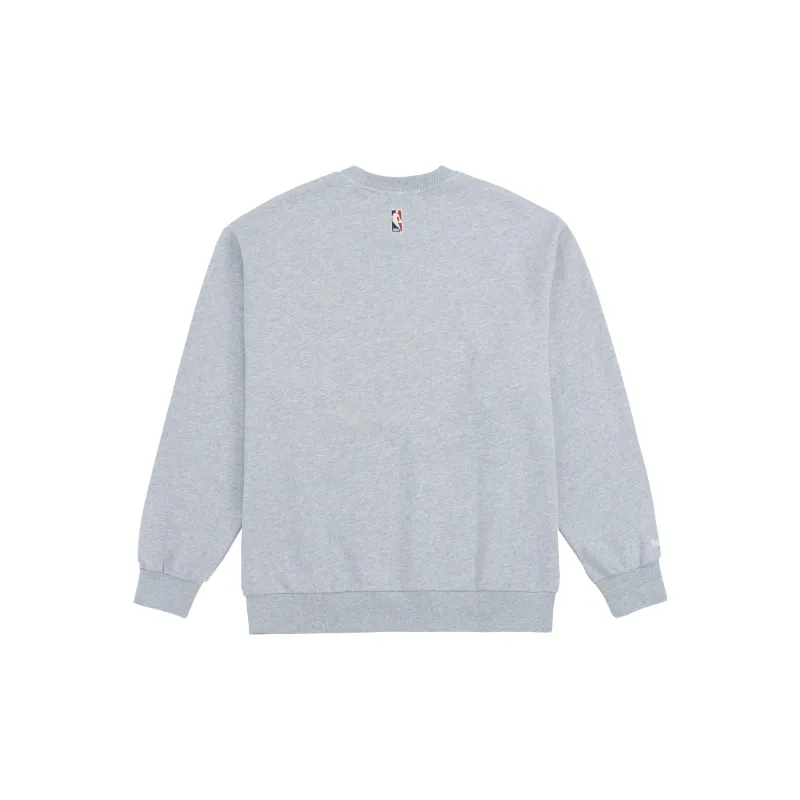 Mitchell Ness Sweatshirts Unisex Gray-1