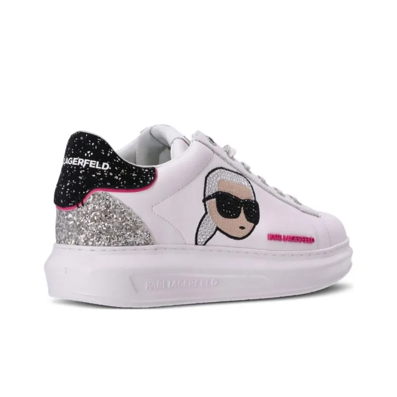 KARL LAGERFELD Kapri Karl Ikonic Leather Sneakers-2