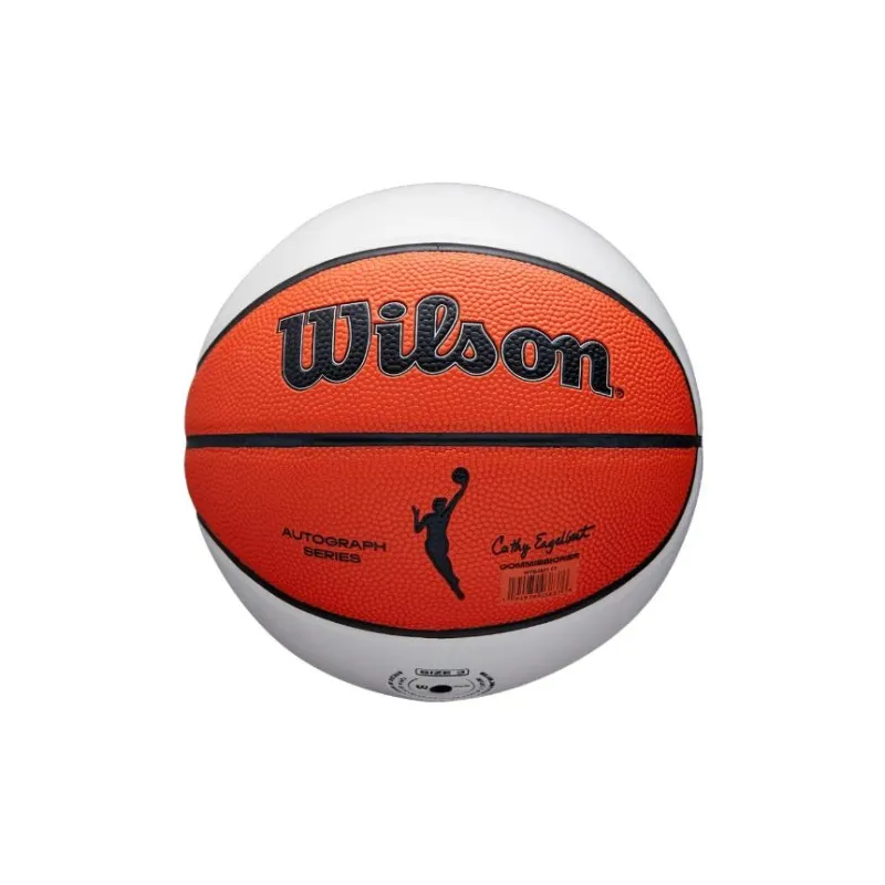 Wilson WNBA PU Basketball White Orange Size 3 Training-1