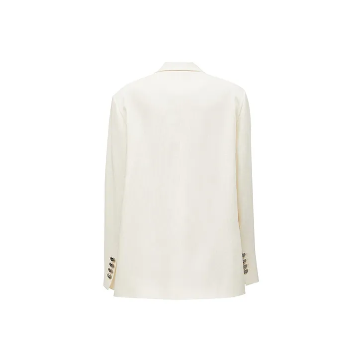 ONLY Business Suits Women's White Asparagus-1