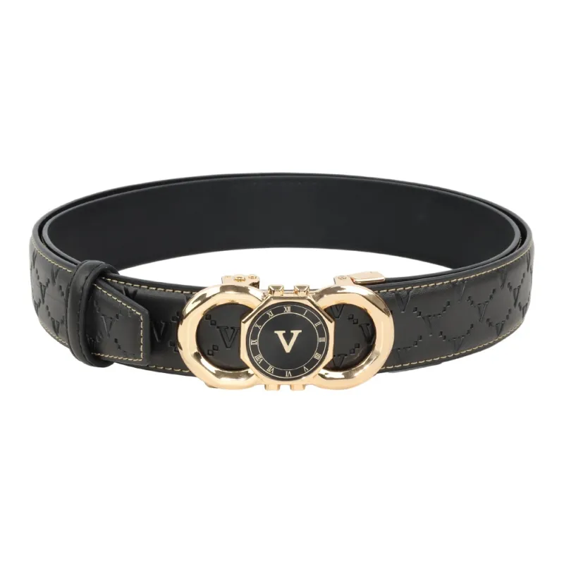 NINE NAIL Cow Leather Genuine Leather Men's Belt Men's Width 3.5cm-17