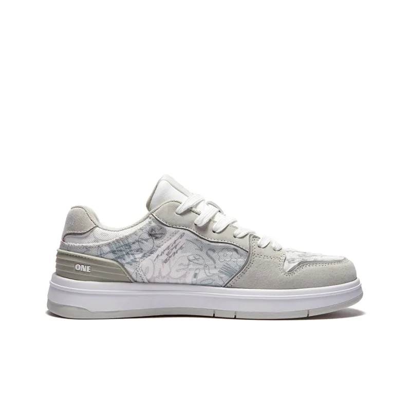 A1 Graffiti Collection Coverage Abrasion Resistant Low Top Skateboard Shoes Unisex-13
