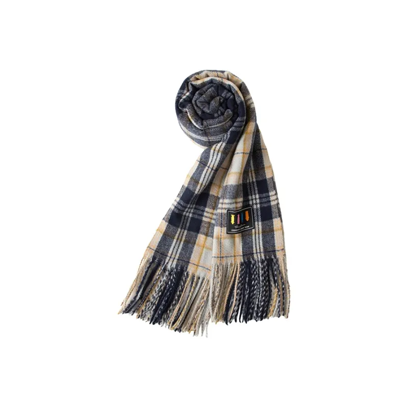 BAIJUAN Knit Scarves Unisex-3