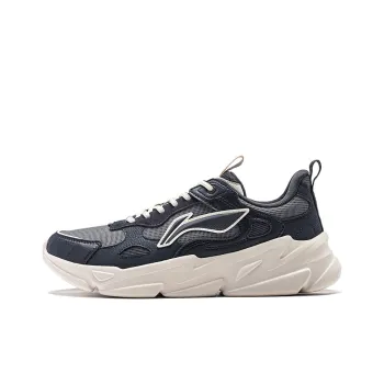 LINING Stream Fireflies Casual Shoes Men Low Top Ebony Black/Shadow Gray