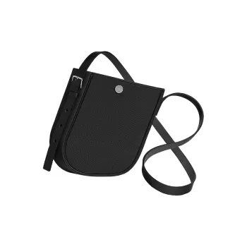 HERMES Perspective Cavaliere Togo Calfskin With Hunter Cow Leather Shoulder Bag Unisex
