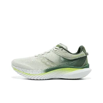 Saucony Kinvara 14 Non slip Lightweight Low Top Running Shoes Unisex Light Green