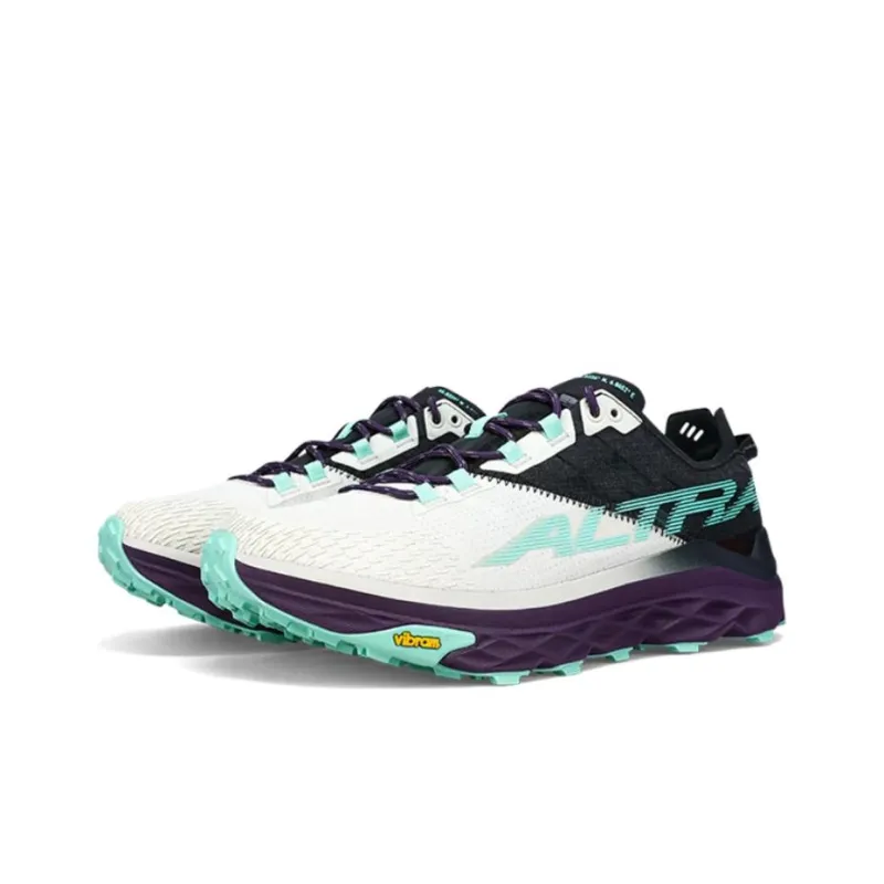 Altra Mont Blanc Wear-Resistant Low-Top Running Shoes Women's Black Green-2