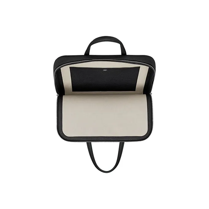 HERMES Victoria Light Togo Calfskin Business Bag Handbag Regular Men's Black-2
