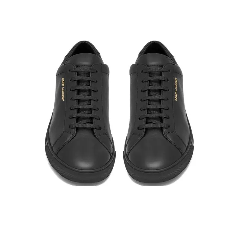 SAINT LAURENT Low Top Skateboard Shoes Women's Black-2