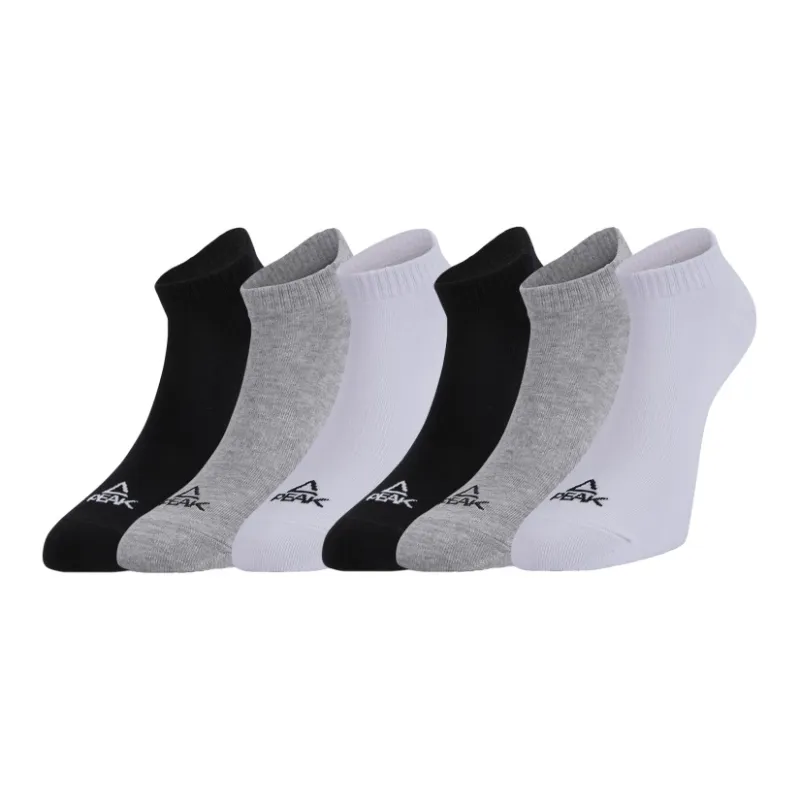 PEAK FW23 Ankle Socks Unisex 6 Pack-3