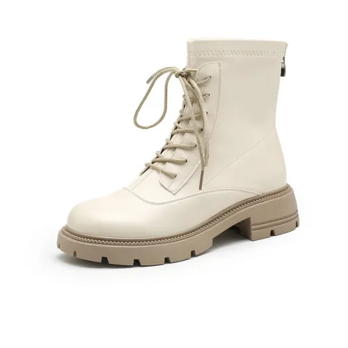 EXULL Q Ankle Boots Women's Off White