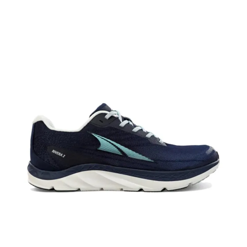 Altra Rivera 2 Cushioned Slip-Resistant Low-Top Casual Running Shoes Women's Blue Black-1