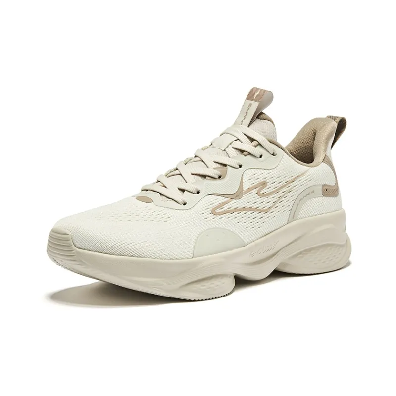 Erke Bullet 1.0 Cushioning Anti-Slip And Wear-Resistant Low-Top Running Shoes Men's Light Stone Gray Taupe-2