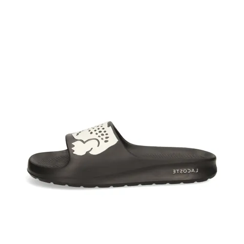 LACOSTE Slide Slippers Men Black