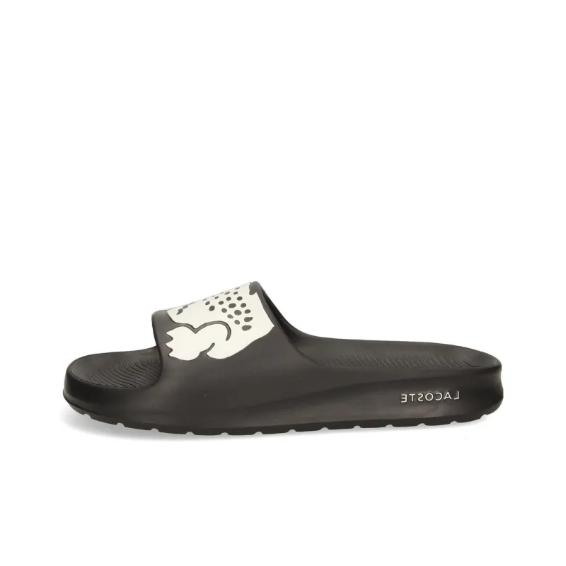 LACOSTE Slide Slippers Men's Black-0