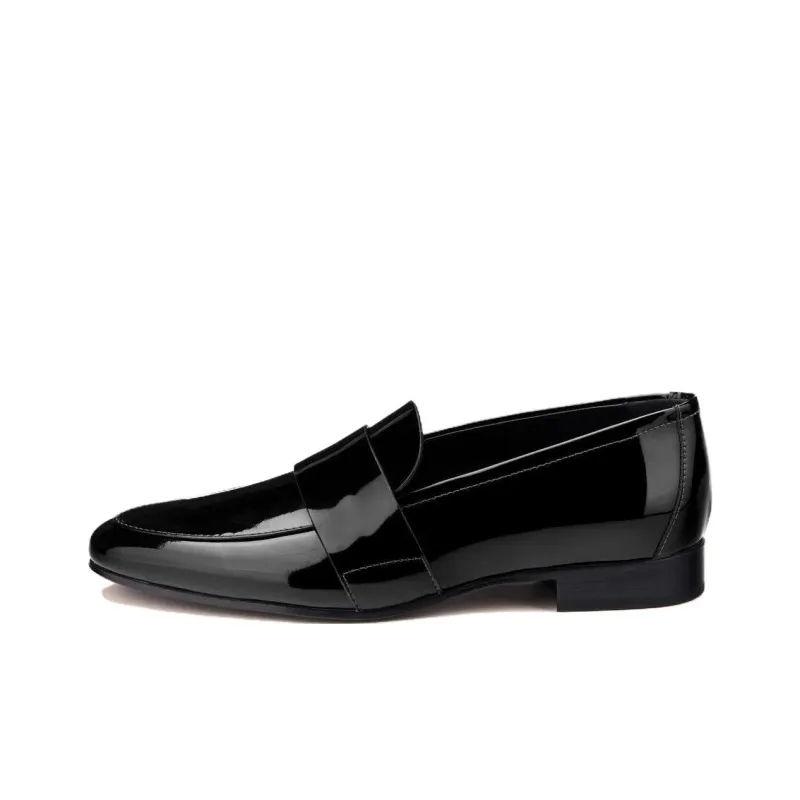 AGL COSTANZA MOC Loafers 2cm Women's Black-0