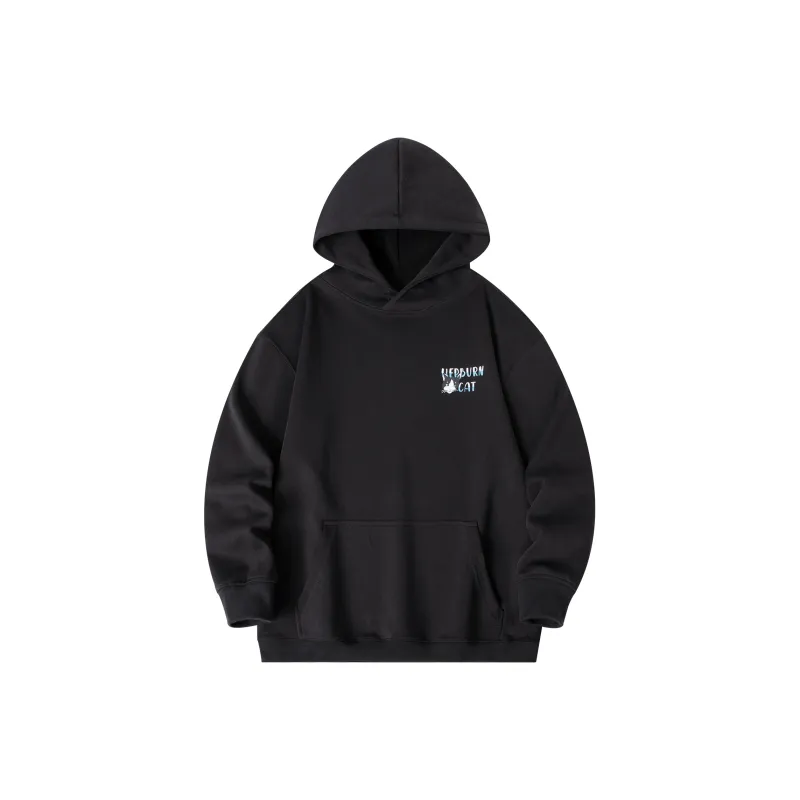 Hepburn Cat Sweatshirts Unisex-1