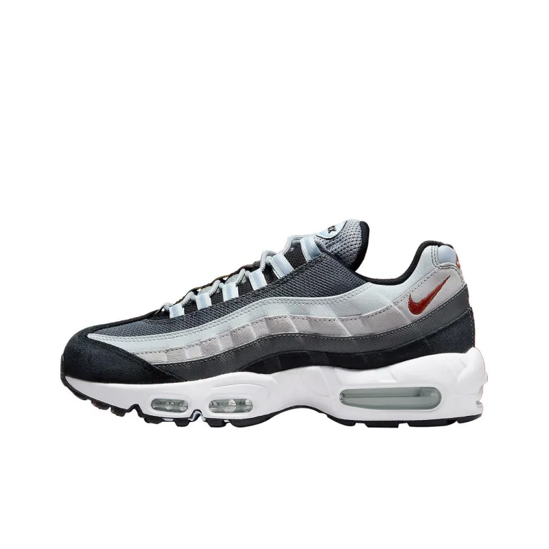 Nike Air Max 95 Wolf Grey Rugged Orange-0