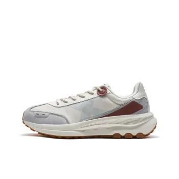 XTEP Vintage Series X70 Wear Resistant Low Top Casual Shoes Men's Sail White/Smoke Gray