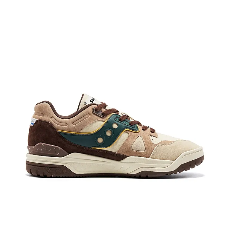 Saucony Cross 90 Low Top Running Shoes Unisex Khaki Green-1
