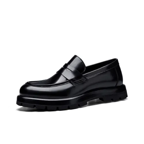 U7 Men's Casual Men Low-Top Black