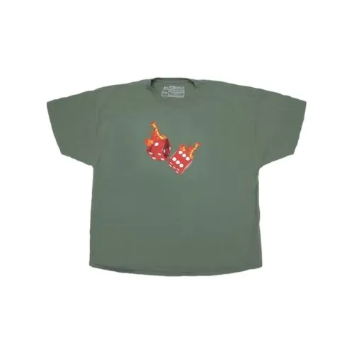 Travis Scott T-Shirts Men Green