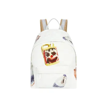 GIVENCHY Fabric Backpack Regular Men's Ivory White