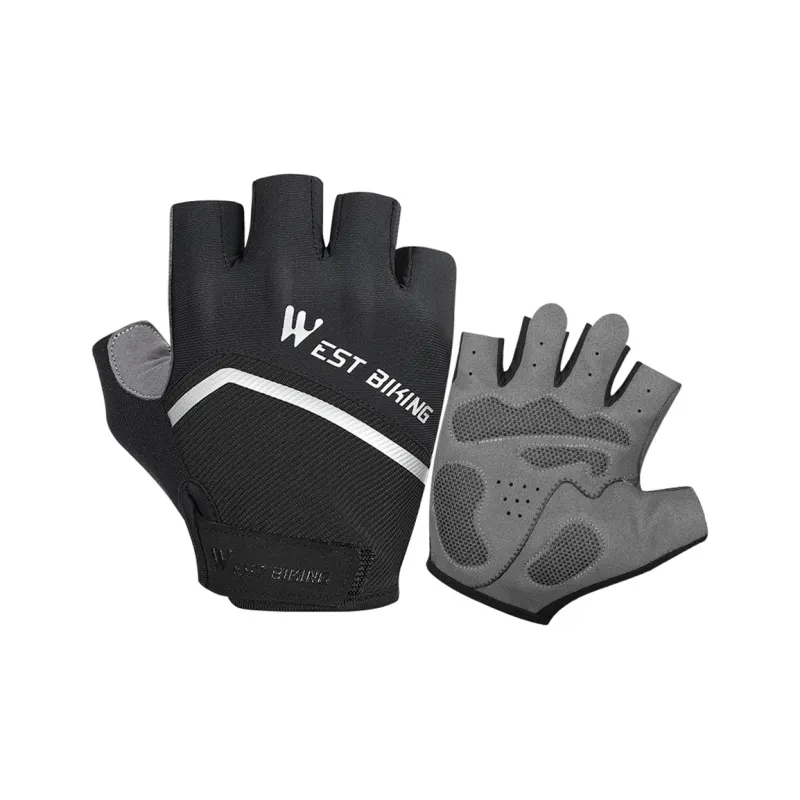 WEST BIKING Riding Equipment Cycling Glove Unisex Nylon PU Polyamide Elastane-0