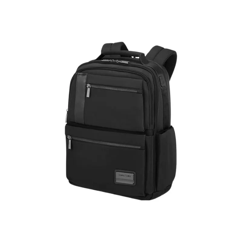 SAMSONITE Fabric Backpack Medium Size Men's Black-1