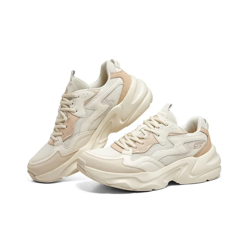 Skechers D'lites 1.0 Sneakers 'White Khaki'-3