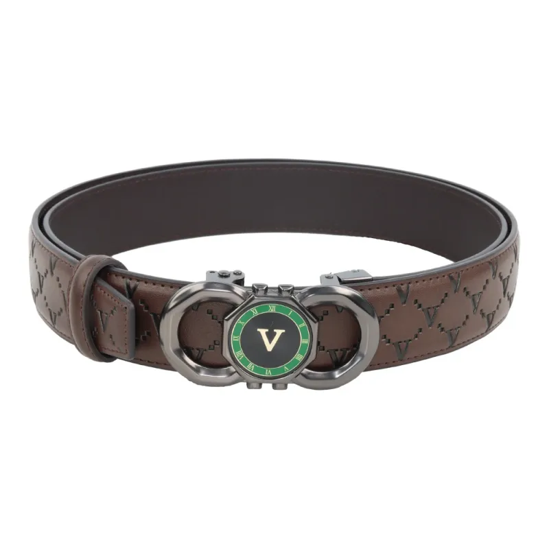 NINE NAIL Cow Leather Genuine Leather Men's Belt Men's Width 3.5cm-26